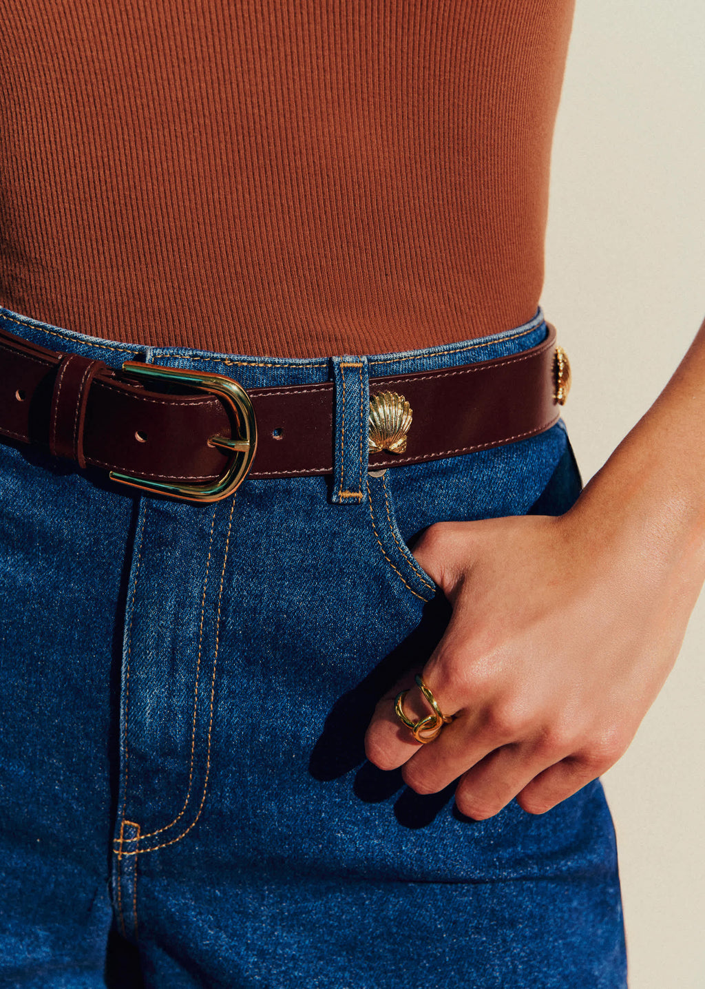 Ceinture Moana - Chocolat Glacé