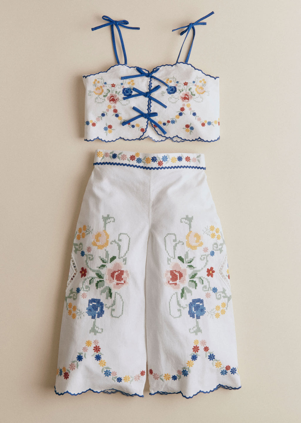 Top Alma - Broderie Placée Spring