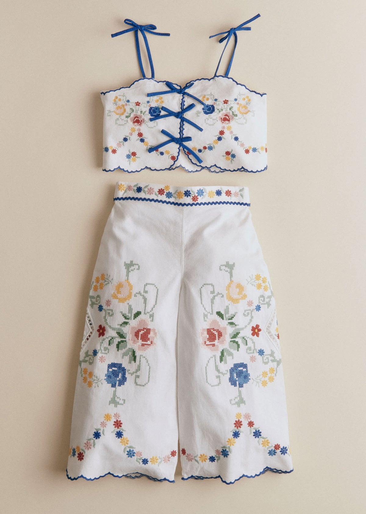 Top Alma - Broderie Placée Spring