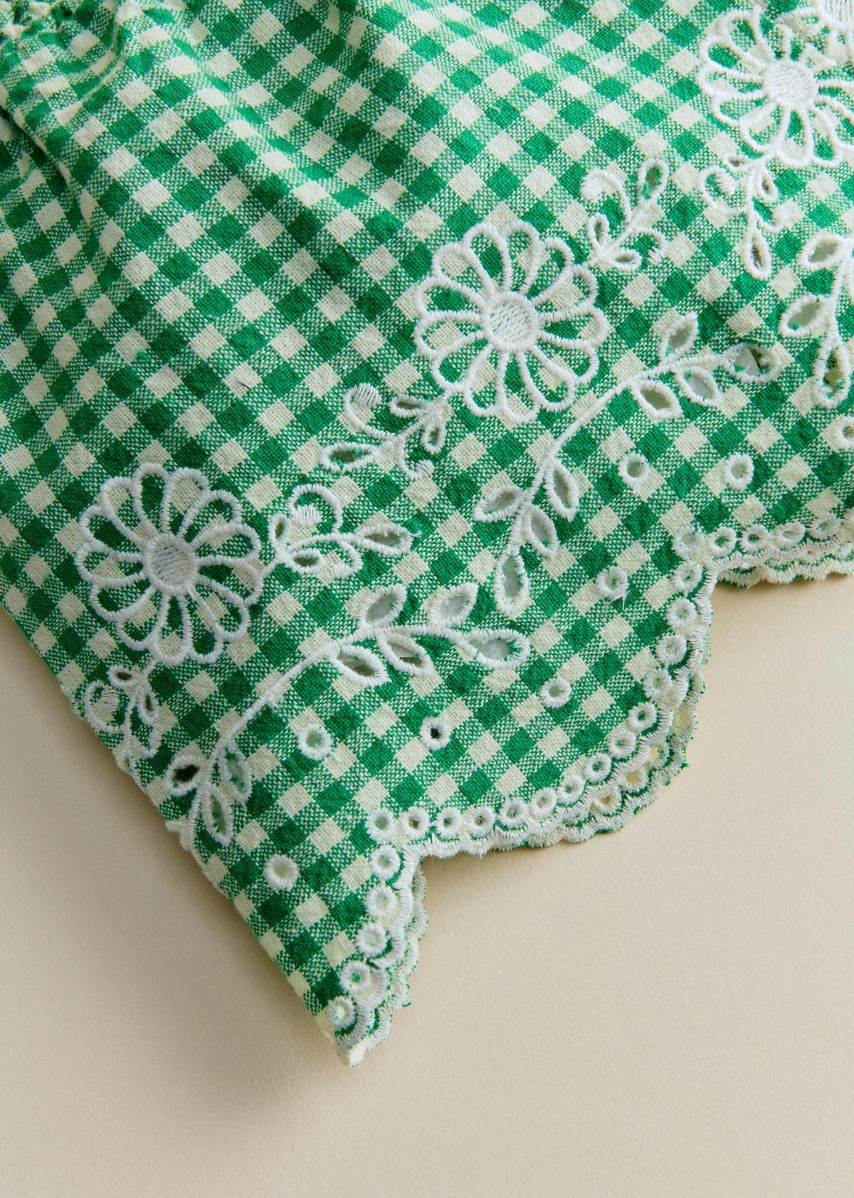 Short Nora - Vichy Vert