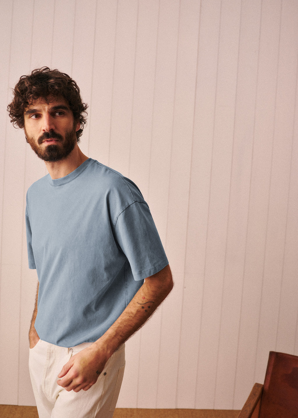 T-Shirt Mardel - Bleu Délavé
