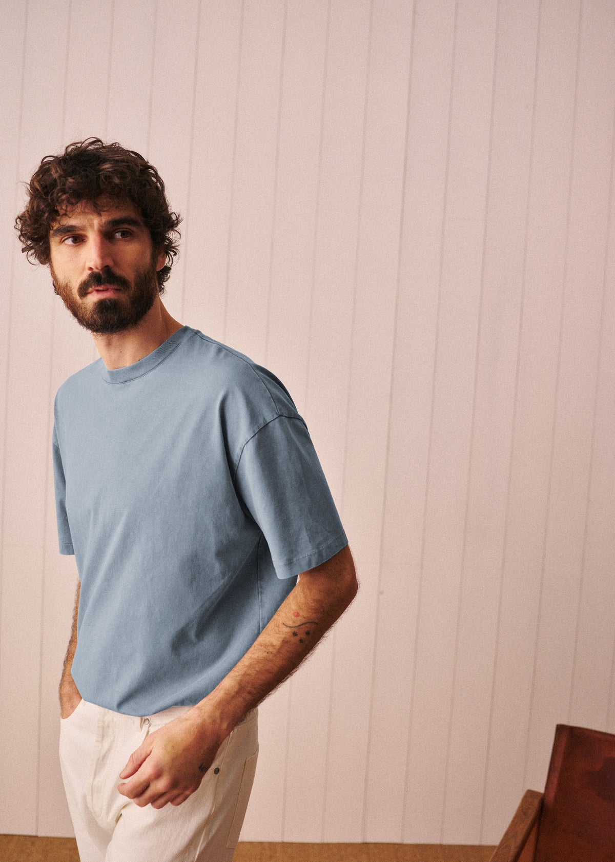 T-Shirt Mardel - Bleu Délavé