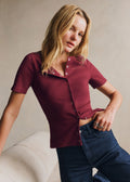 T-Shirt Nicolas - Grenat