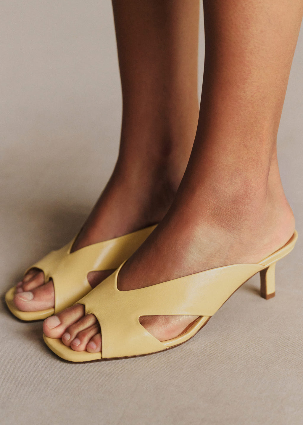 Mules Ingrid - Jaune Vintage