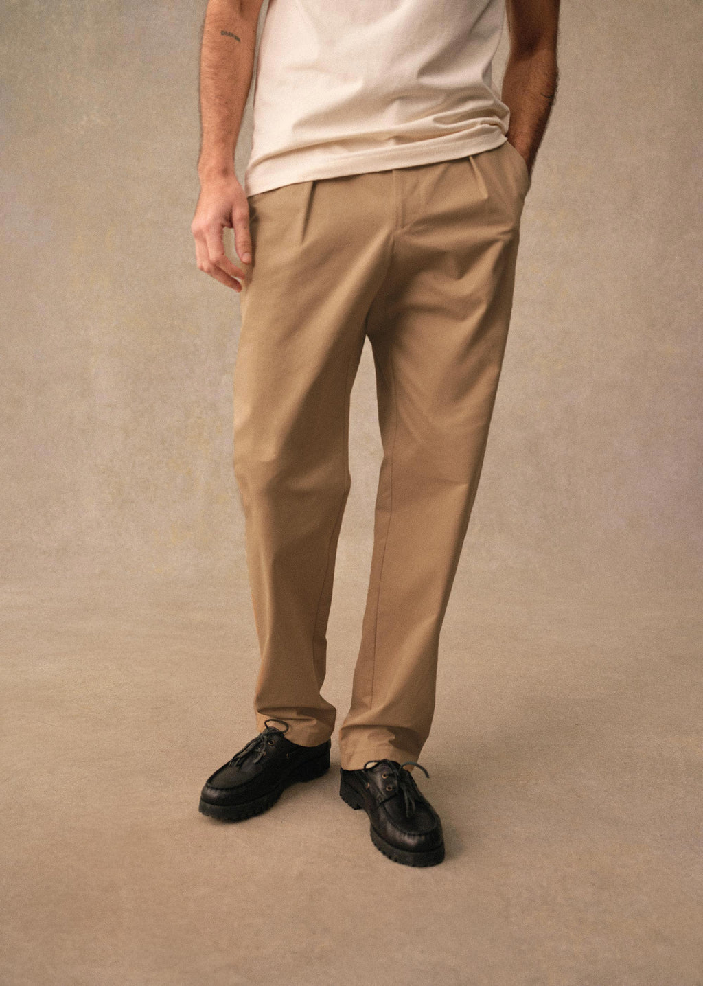 Pantalon Bennor - Beige