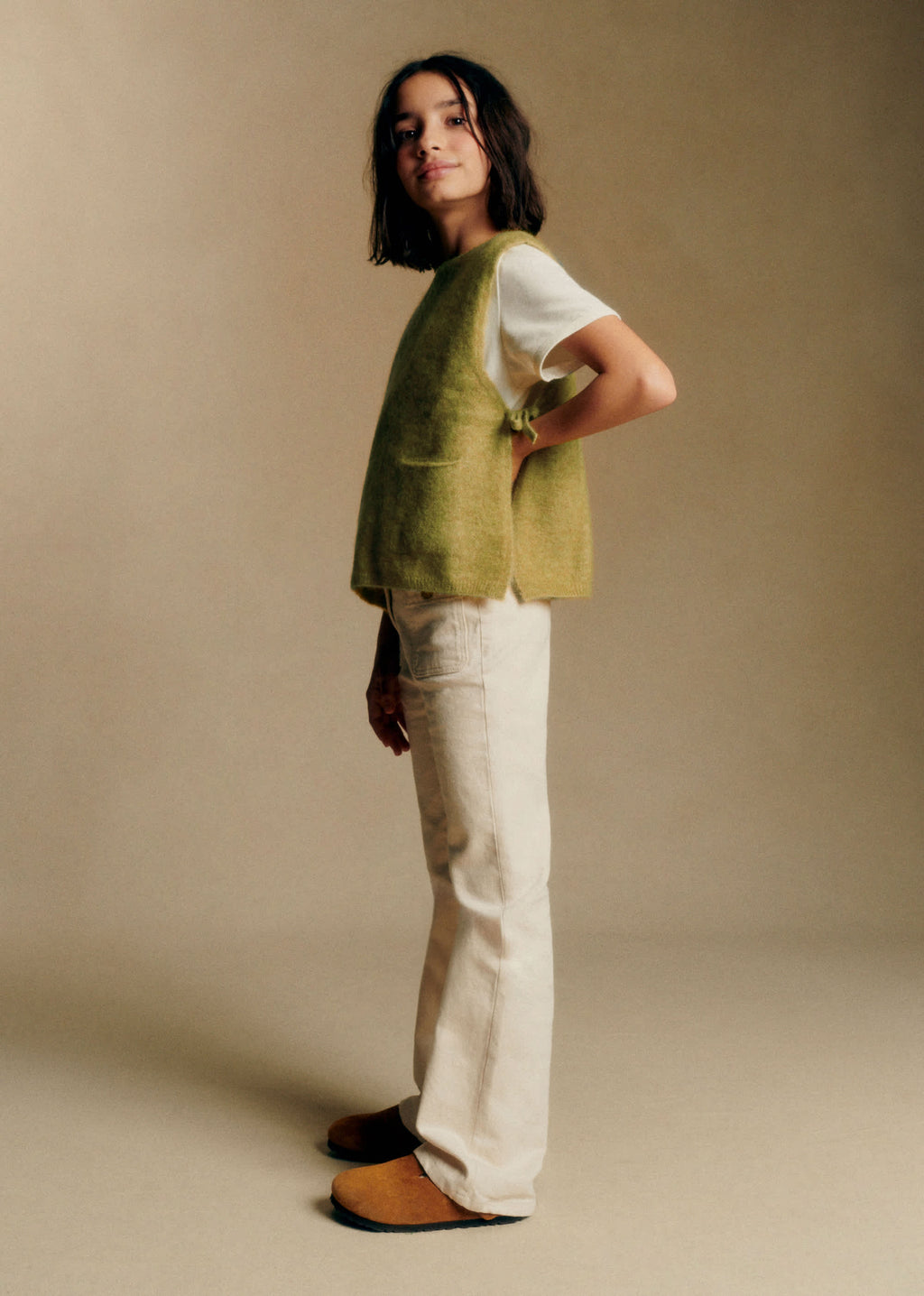 Pantalon Le 70's - Ecru Chiné
