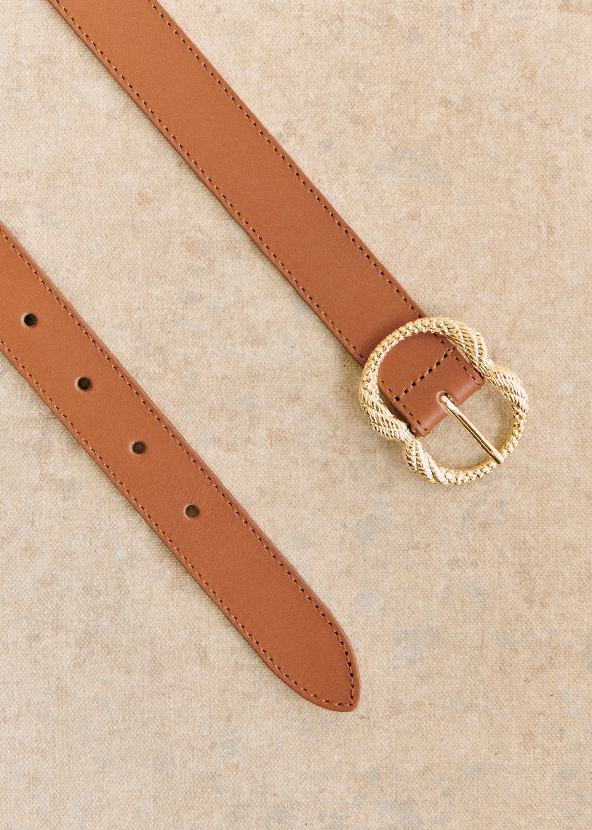 Ceinture Fine Artemis - Cuir Naturel Héritage