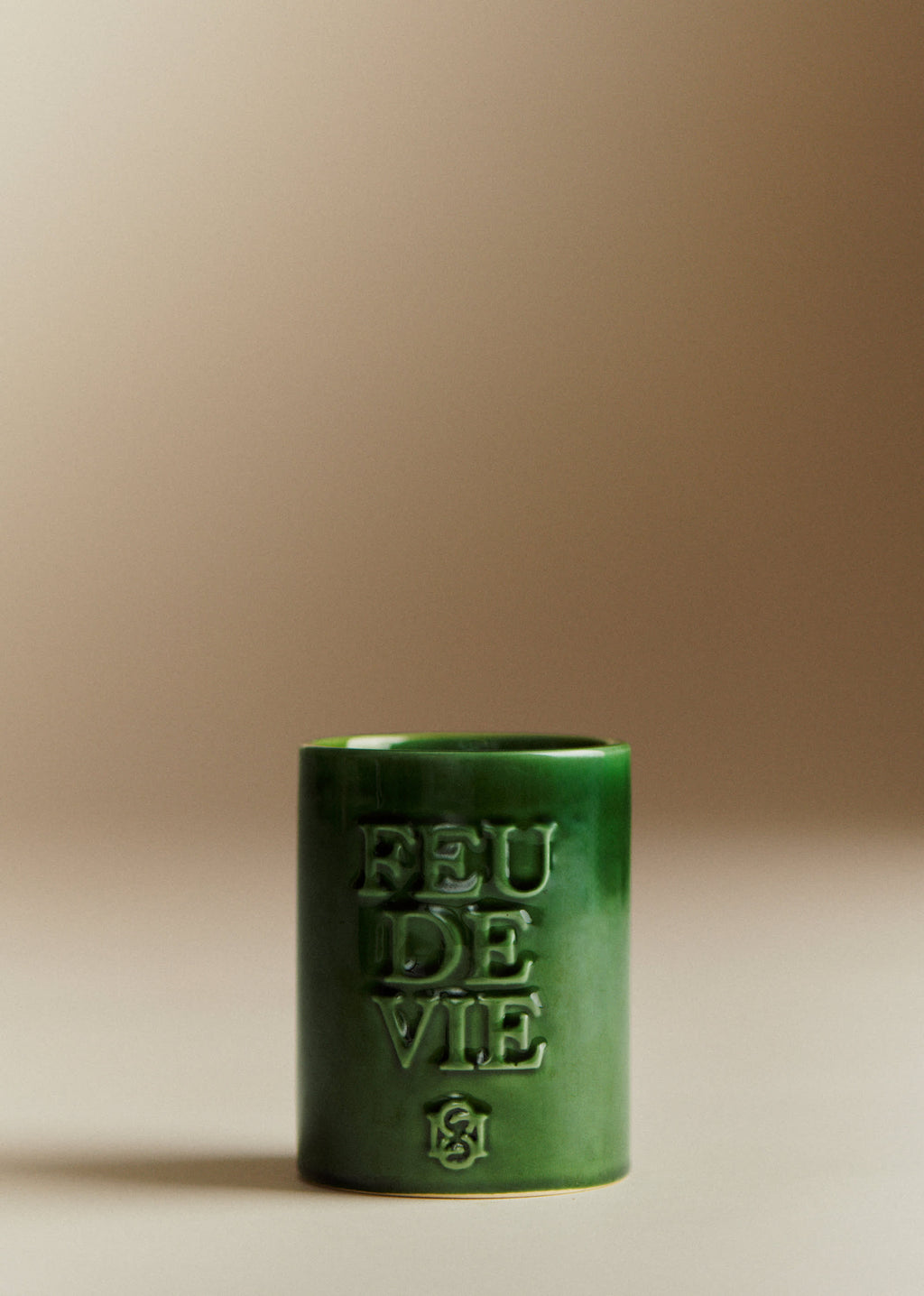 Bougie Feu de vie - Le Basilic - Vert