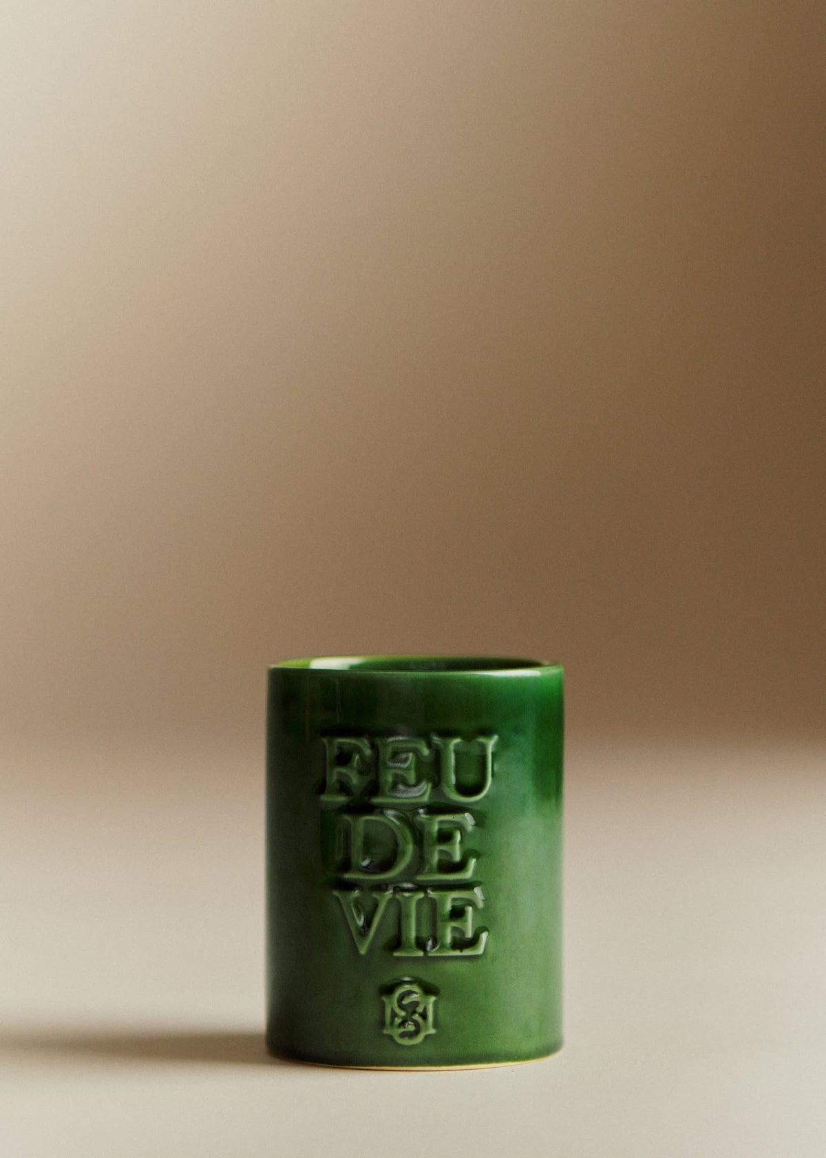 Bougie Feu de vie - Le Basilic - Vert