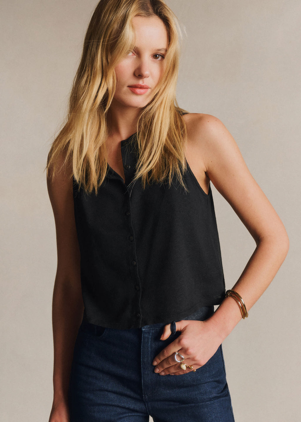 Top Loriane - Noir