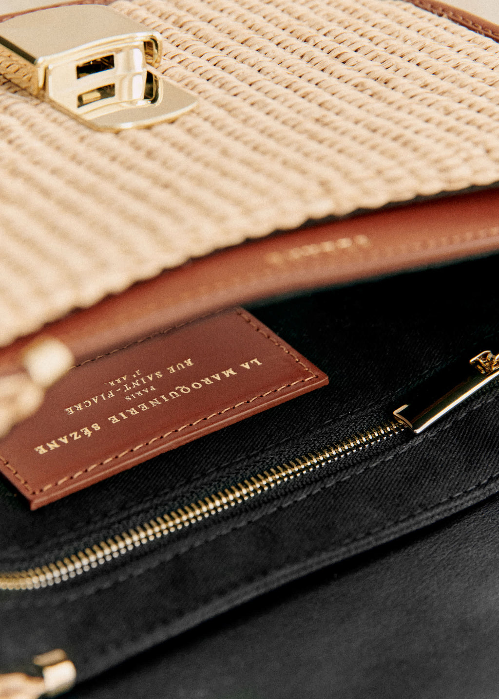 Sac Claude - Textile Sable