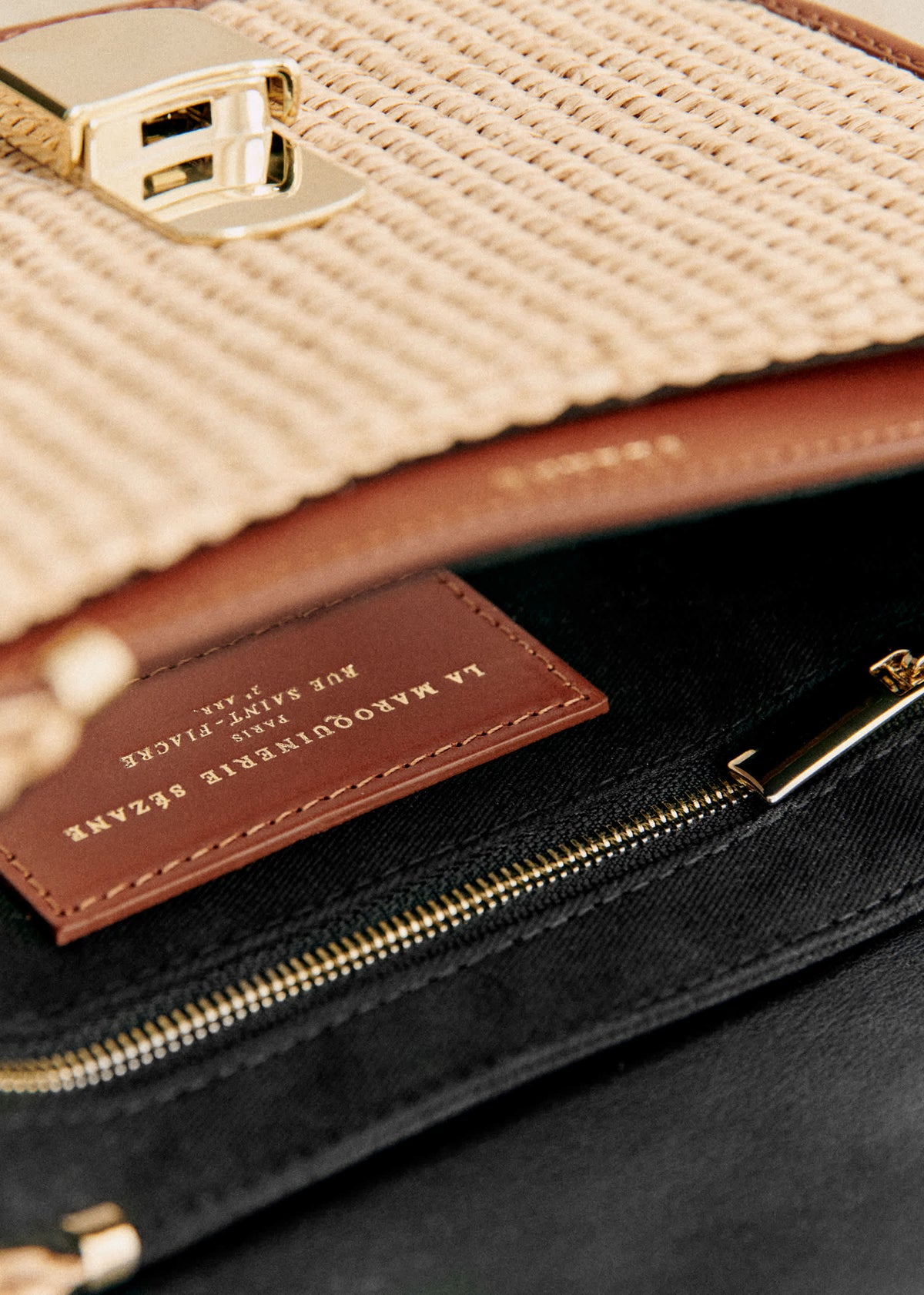 Sac Claude - Textile Sable