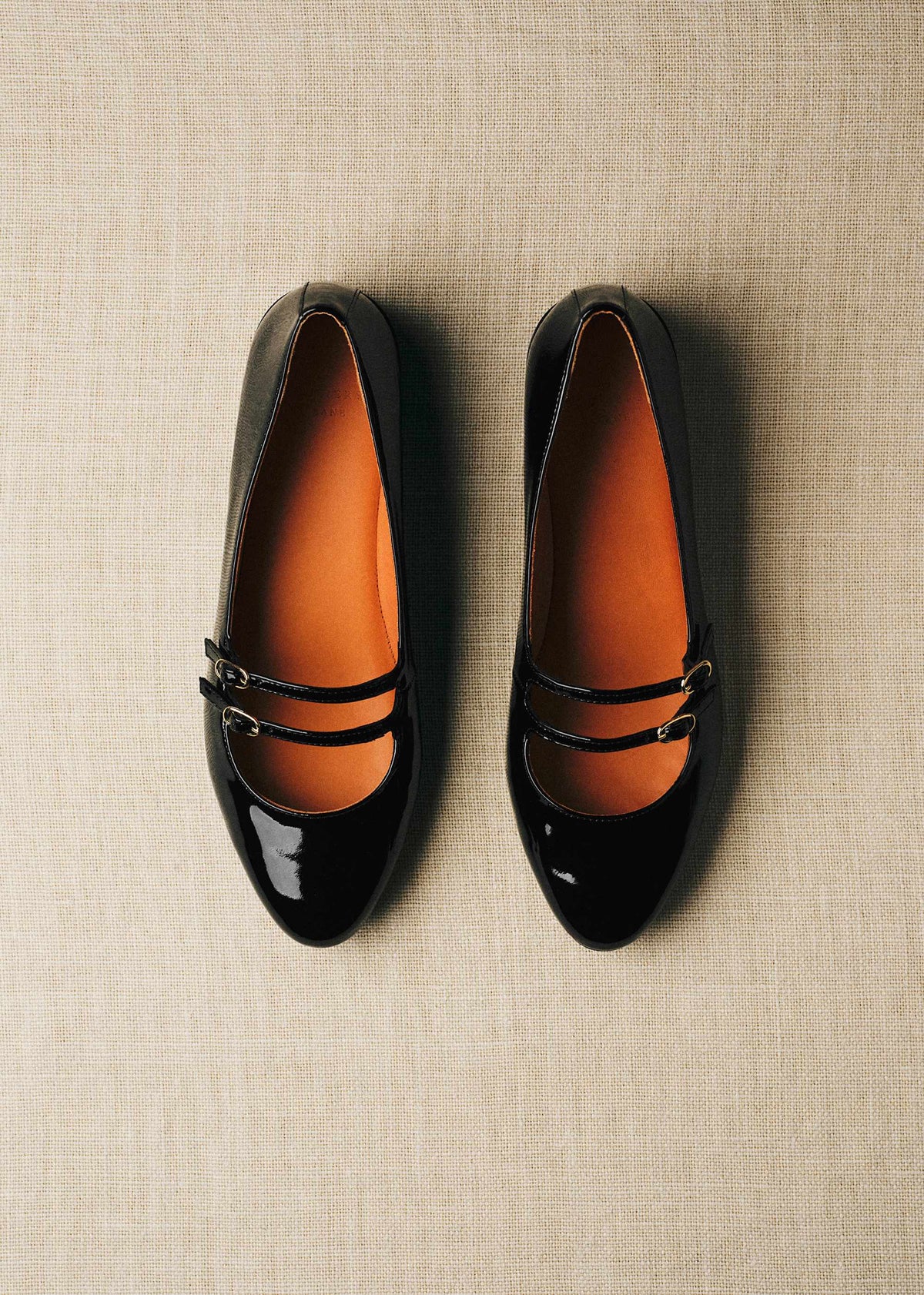 Ballerines Low Ninon - Noir Vernis