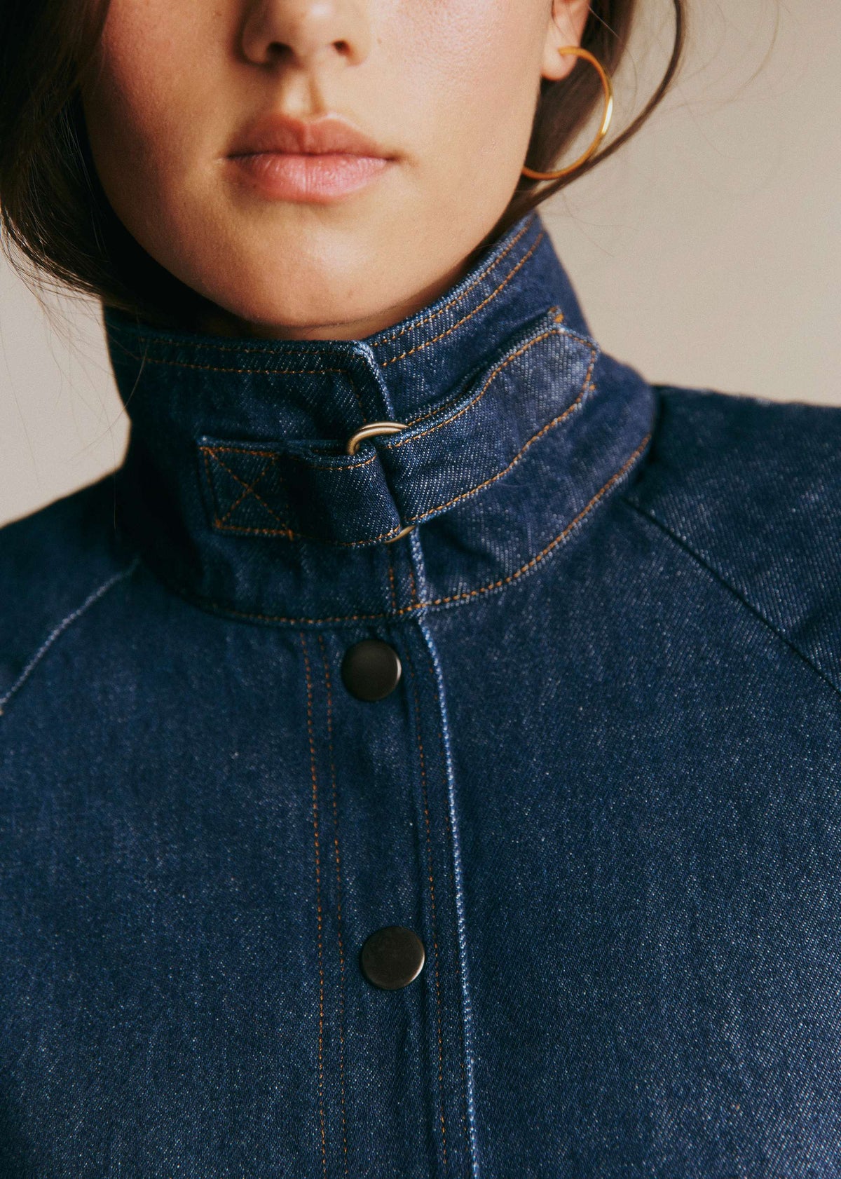 Veste Manolia - Bleu Denim Foncé