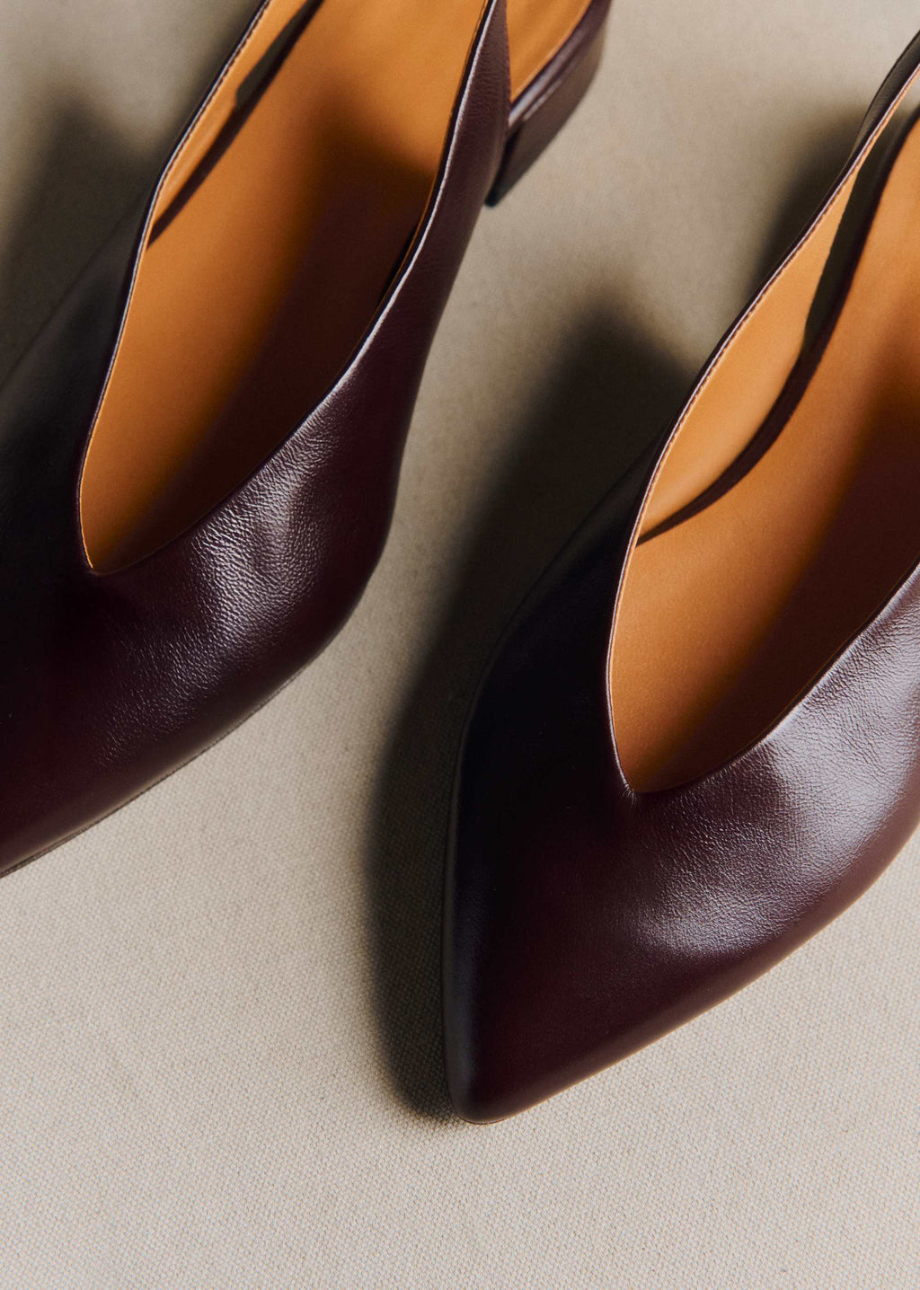 Ballerines Low Suzanne - Bordeaux Vintage