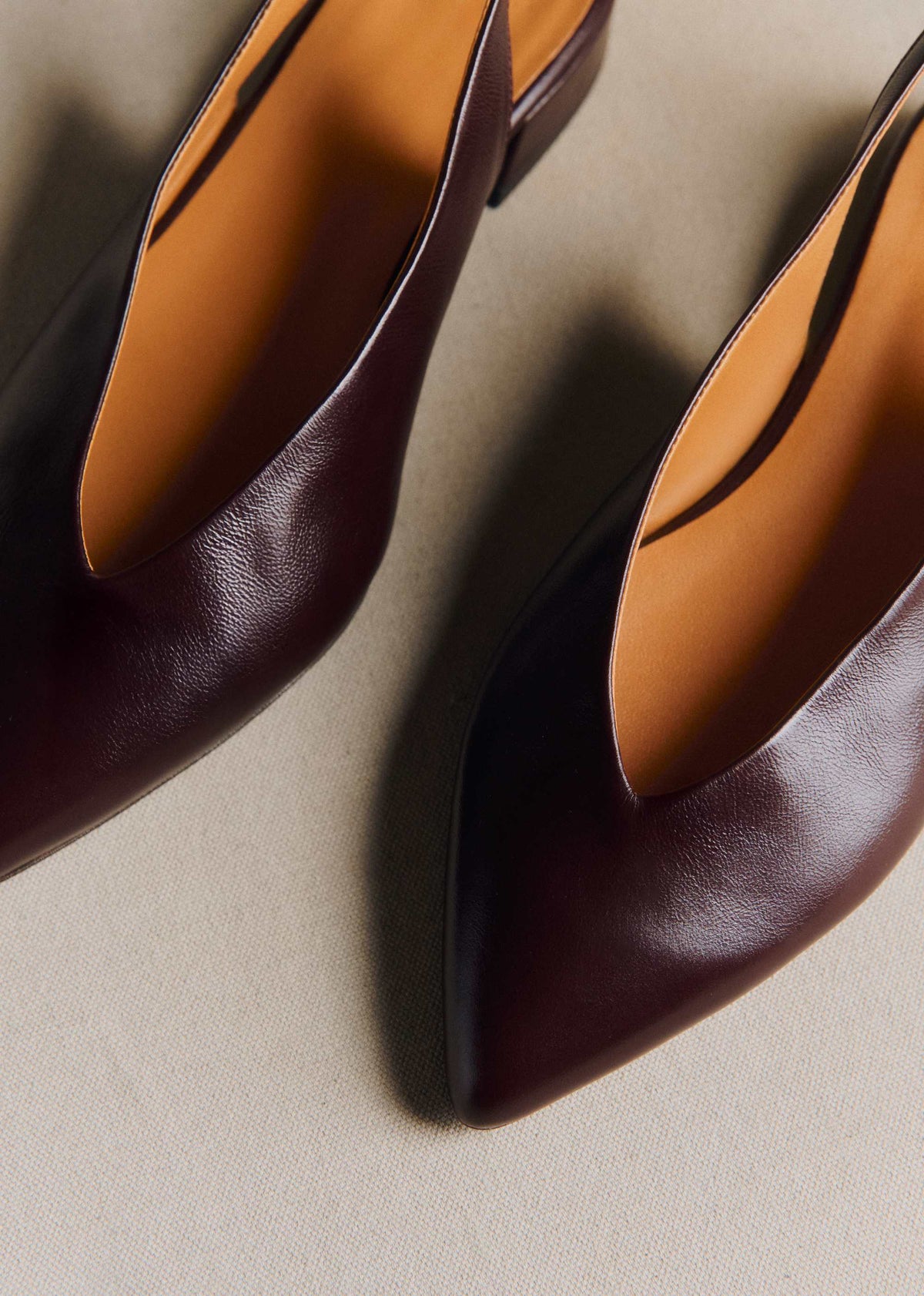 Ballerines Low Suzanne - Bordeaux Vintage