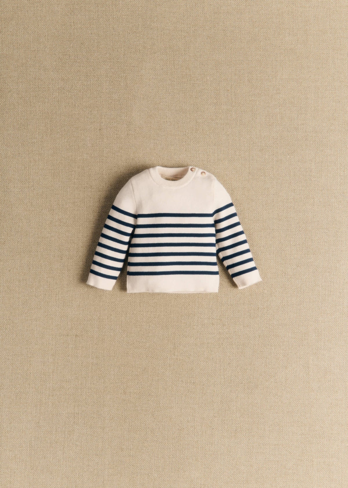 Pull Malo - Naturel / Marine