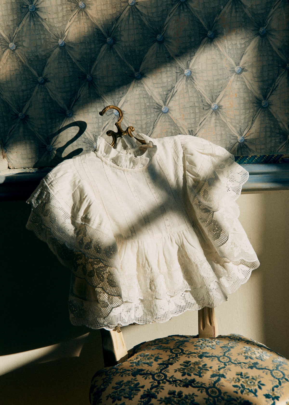 Blouse Leanie - Dentelle Écru