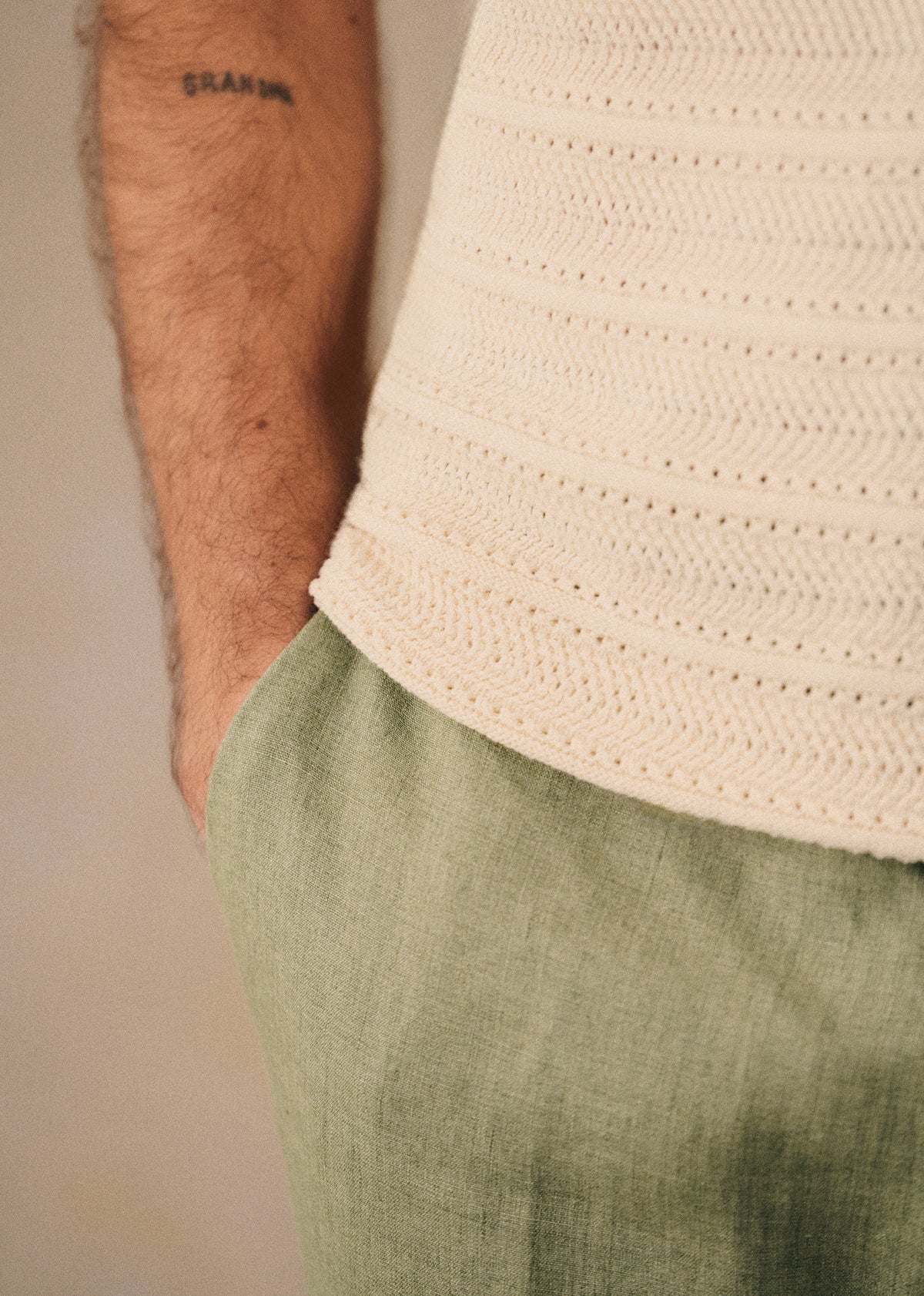 Polo Maille Pietro - Écru