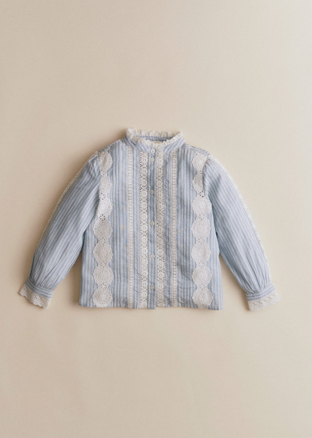 Chemise Rym - Rayures Bleu Ecru