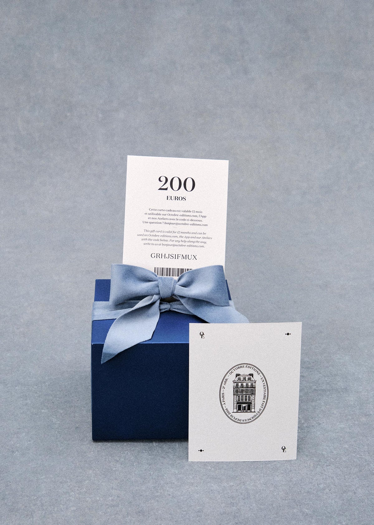 Carte Cadeau Octobre EUR - 200€