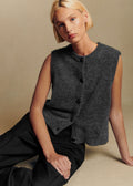 Gilet Sacha - Gris Anthracite