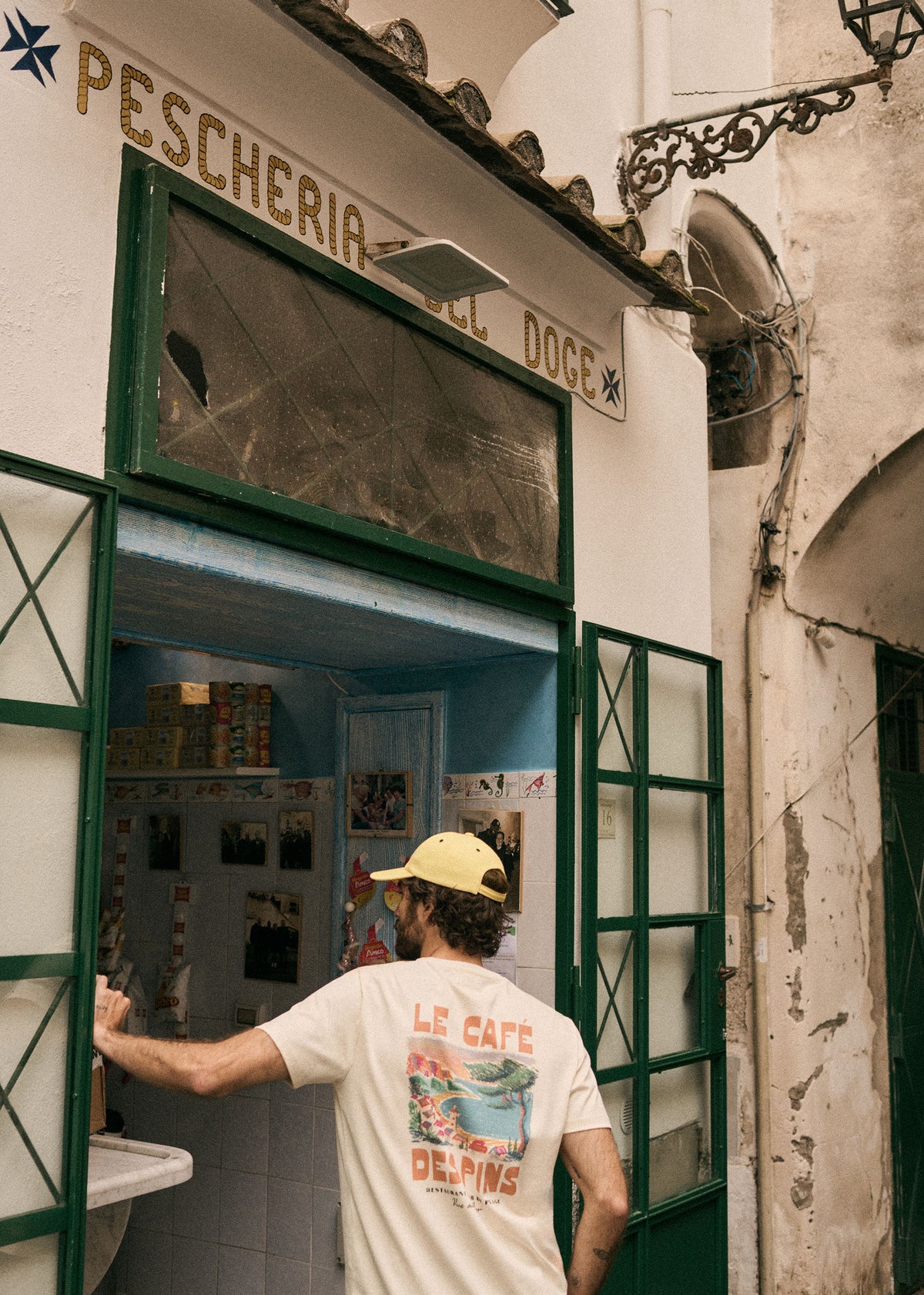 T-Shirt Café des Pins - Écru