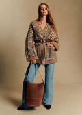 Veste Oscar - Pied de Poule Marron