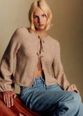 Gilet Marie - Beige Chiné Clair