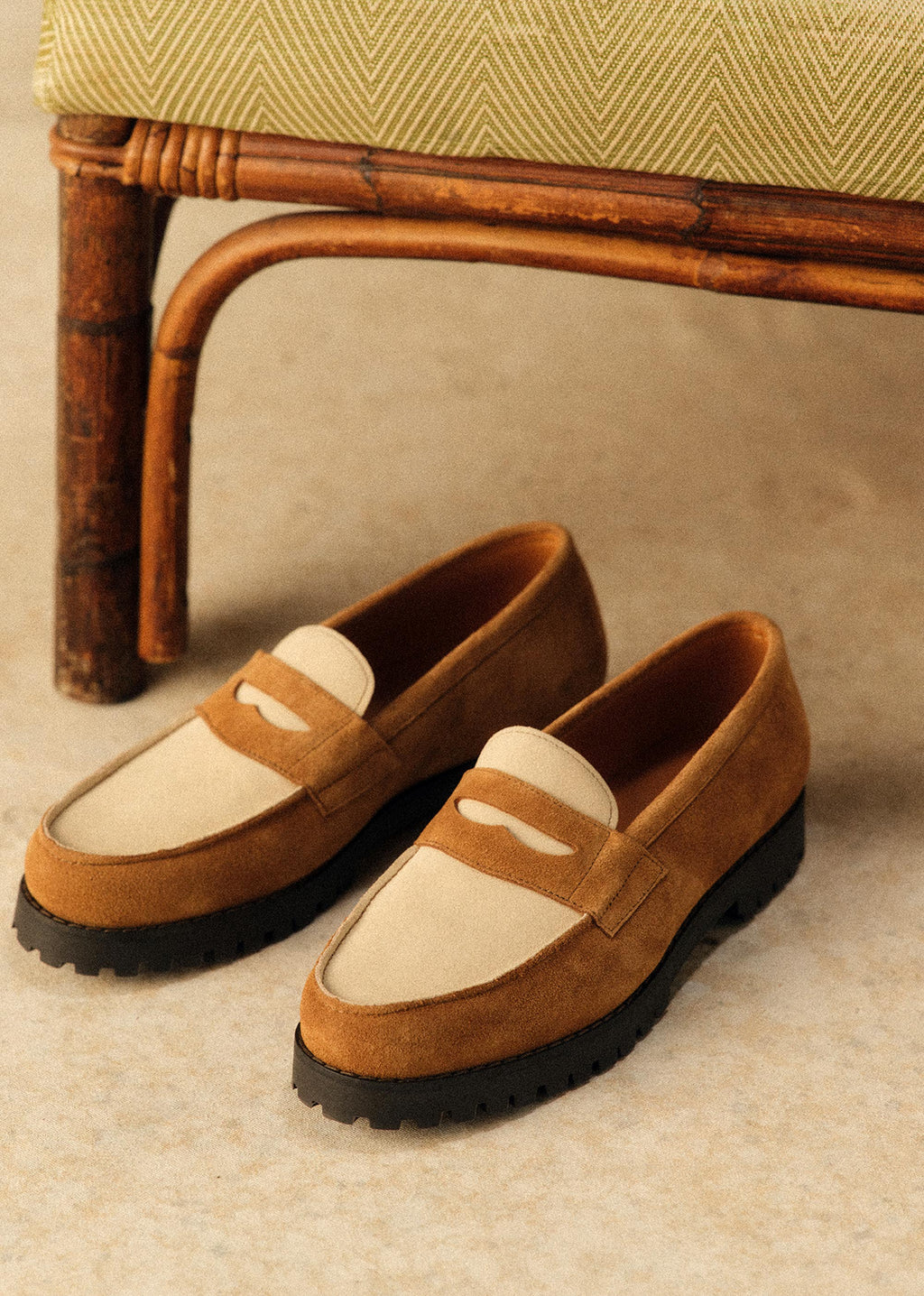 Chaussures Kelron - Camel / Beige