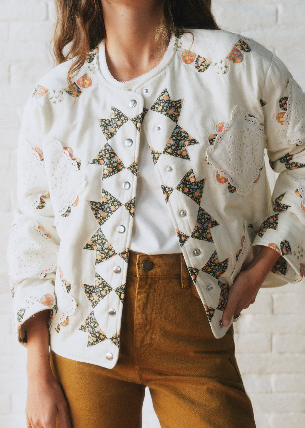 Veste Dakoty - Sézane x SEA NY - Patchwork Signature