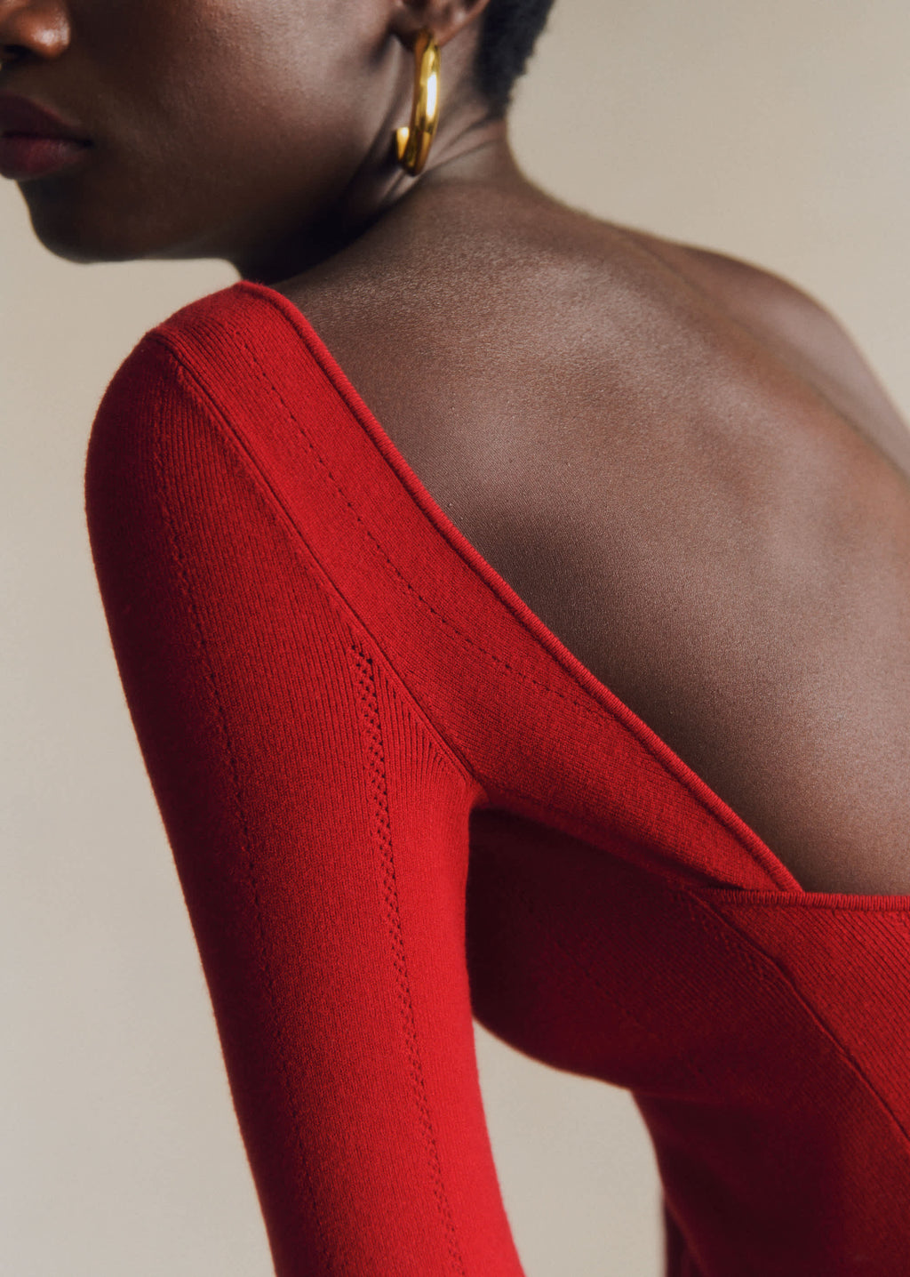 Robe Livie - Rouge Foncé