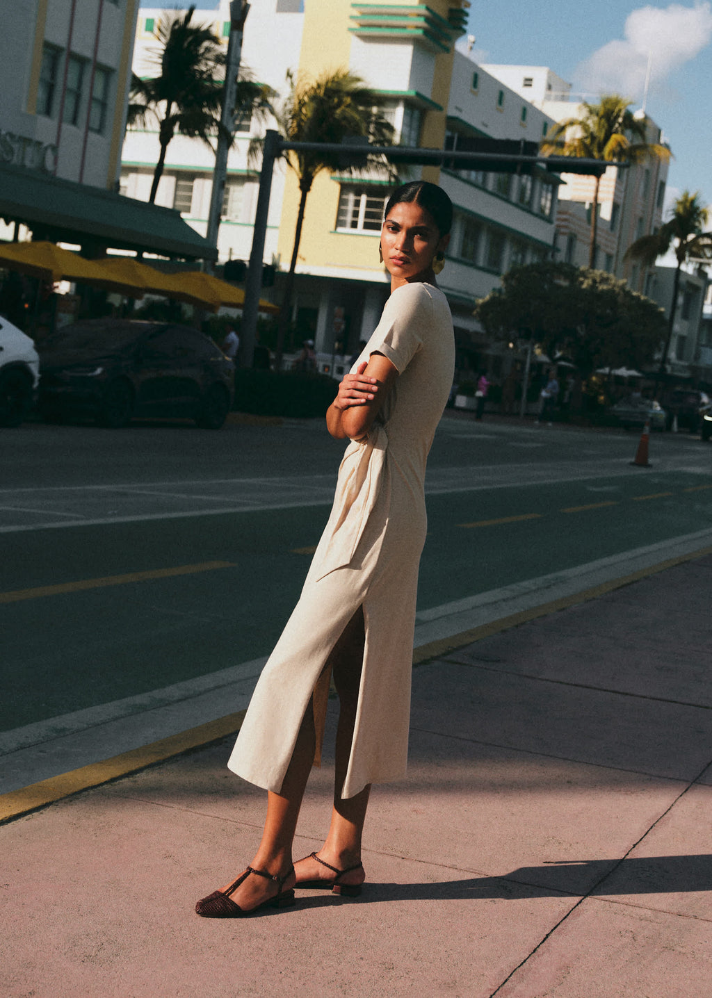 Robe Pippa - Beige Chiné