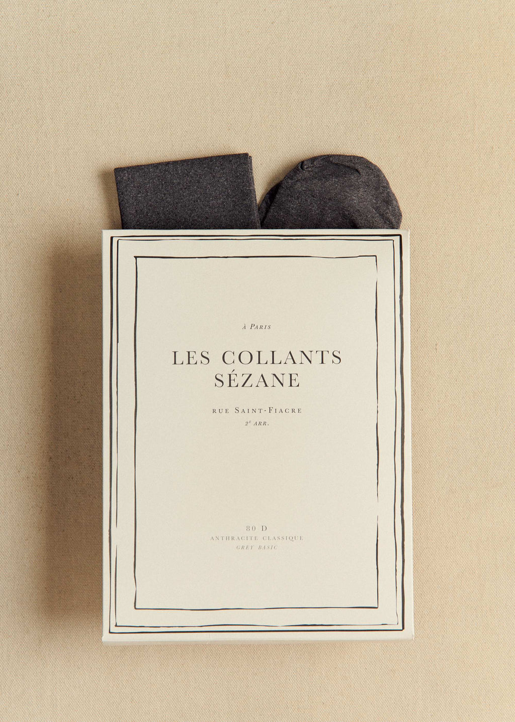 Collants - Anthracite / 80D
