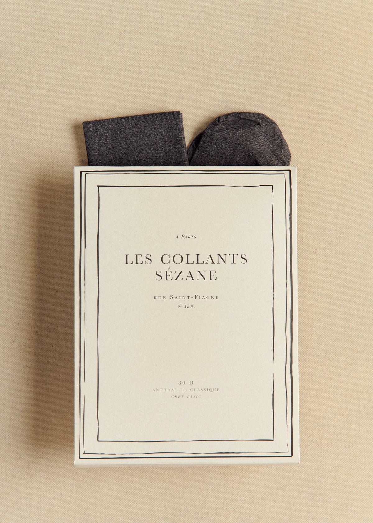 Collants - Anthracite / 80D