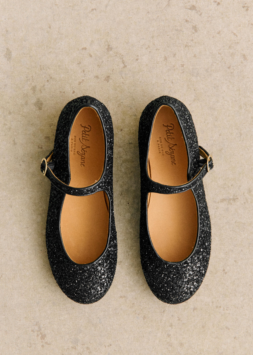 Ballerines Paula - Noir Paillette