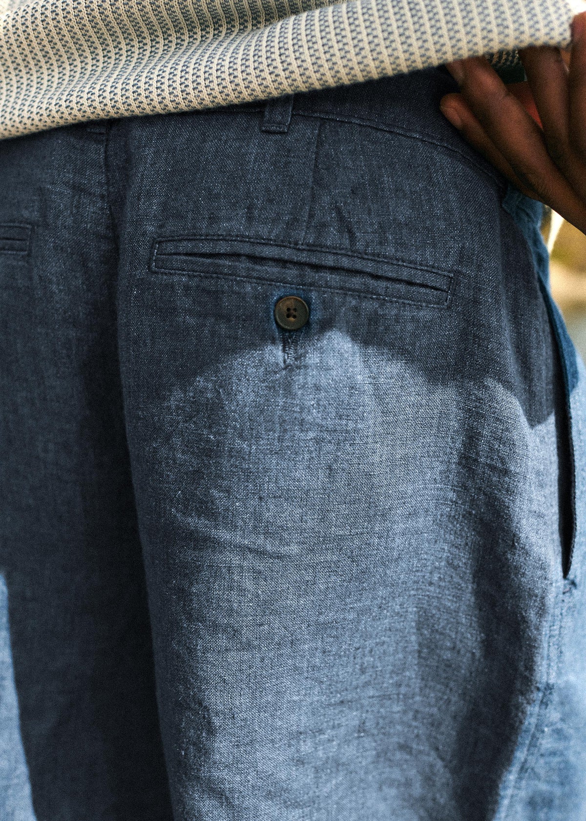 Short Jared - Bleu Chiné