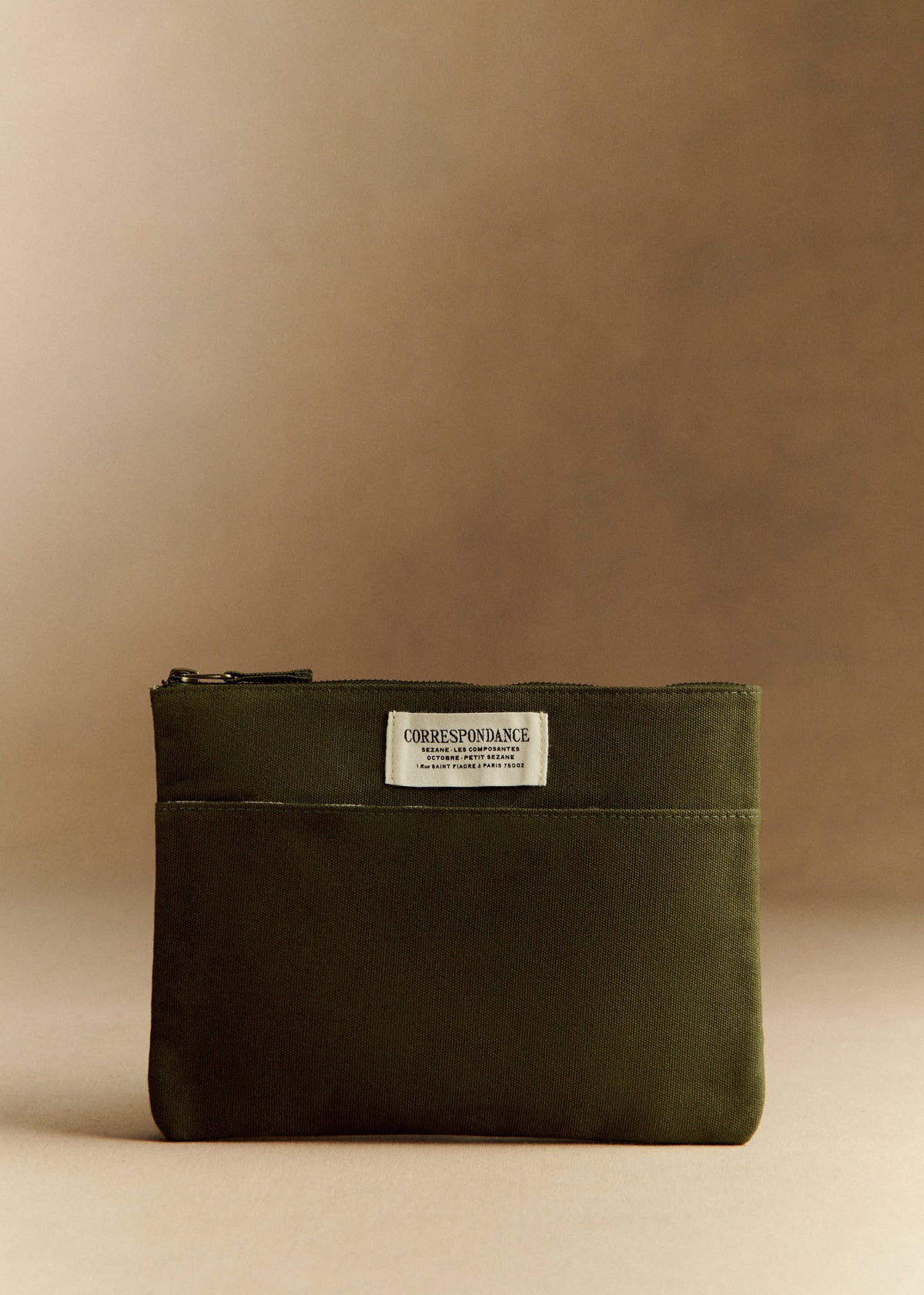 Maxi pochette plate - Vert Chance