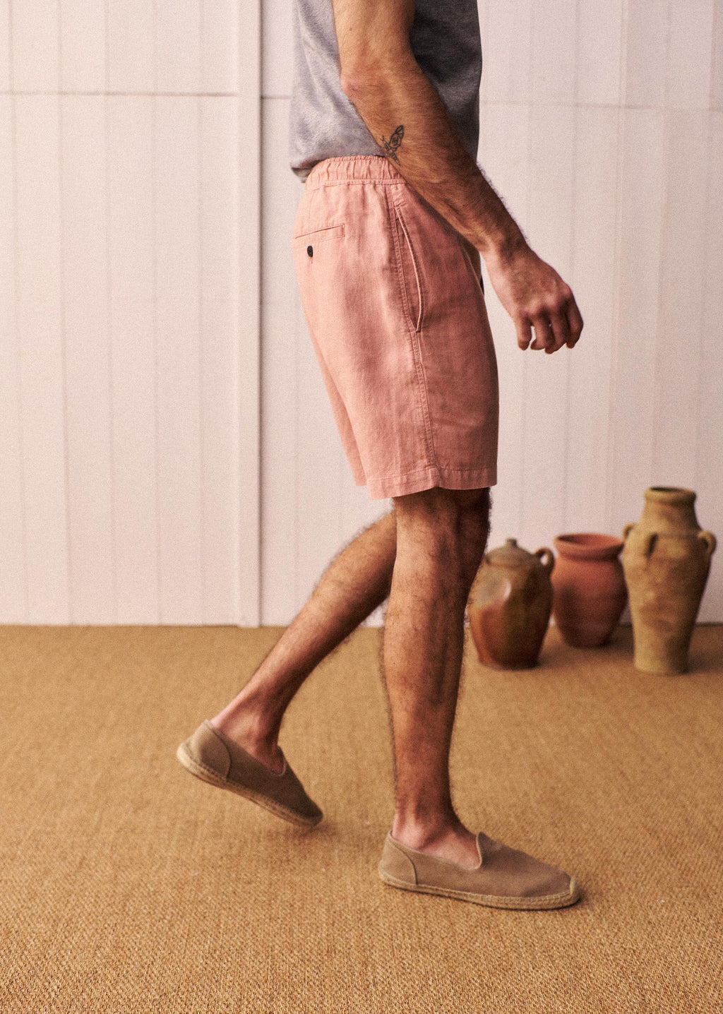 Short Priam - Vieux Rose