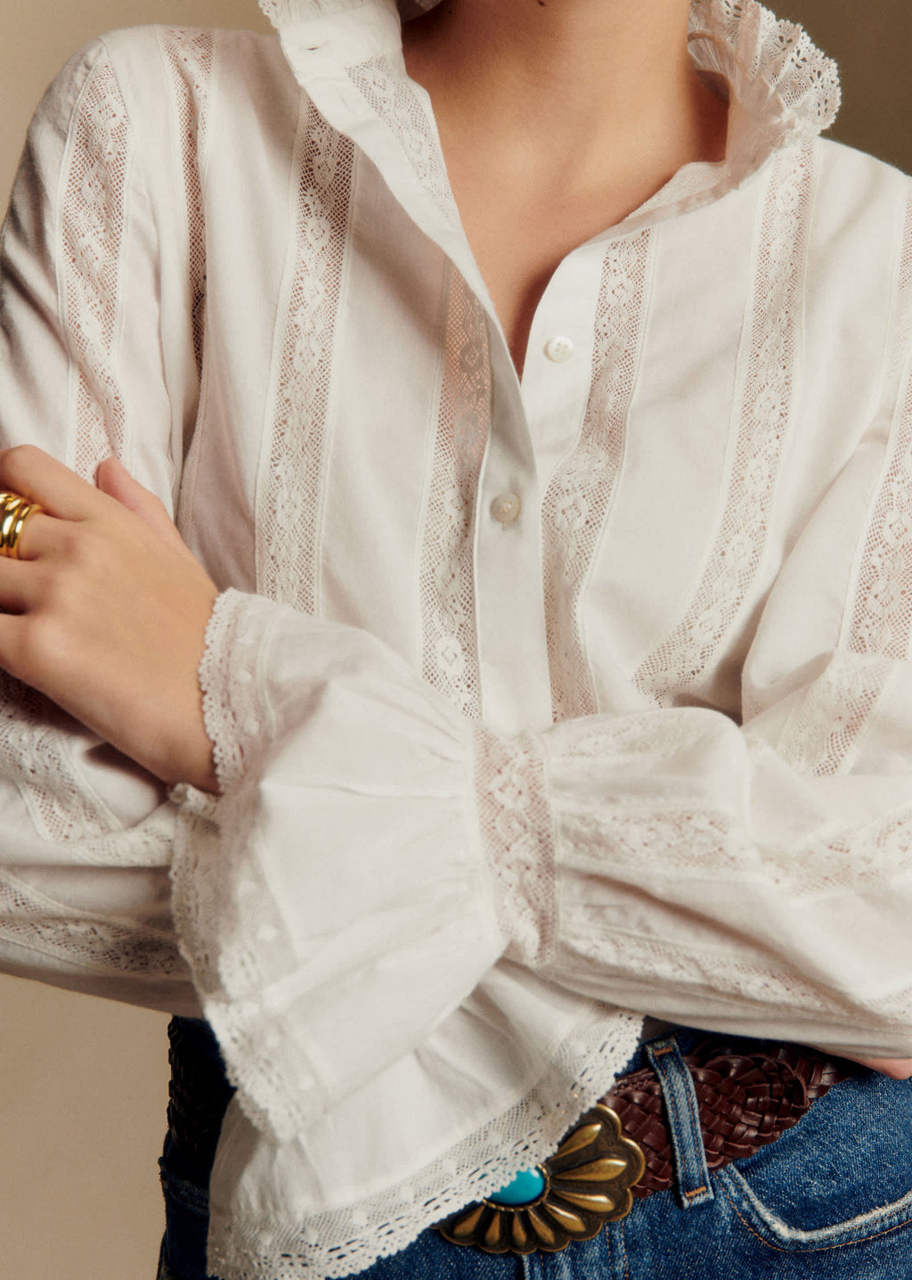 Chemise Lise - Ecru