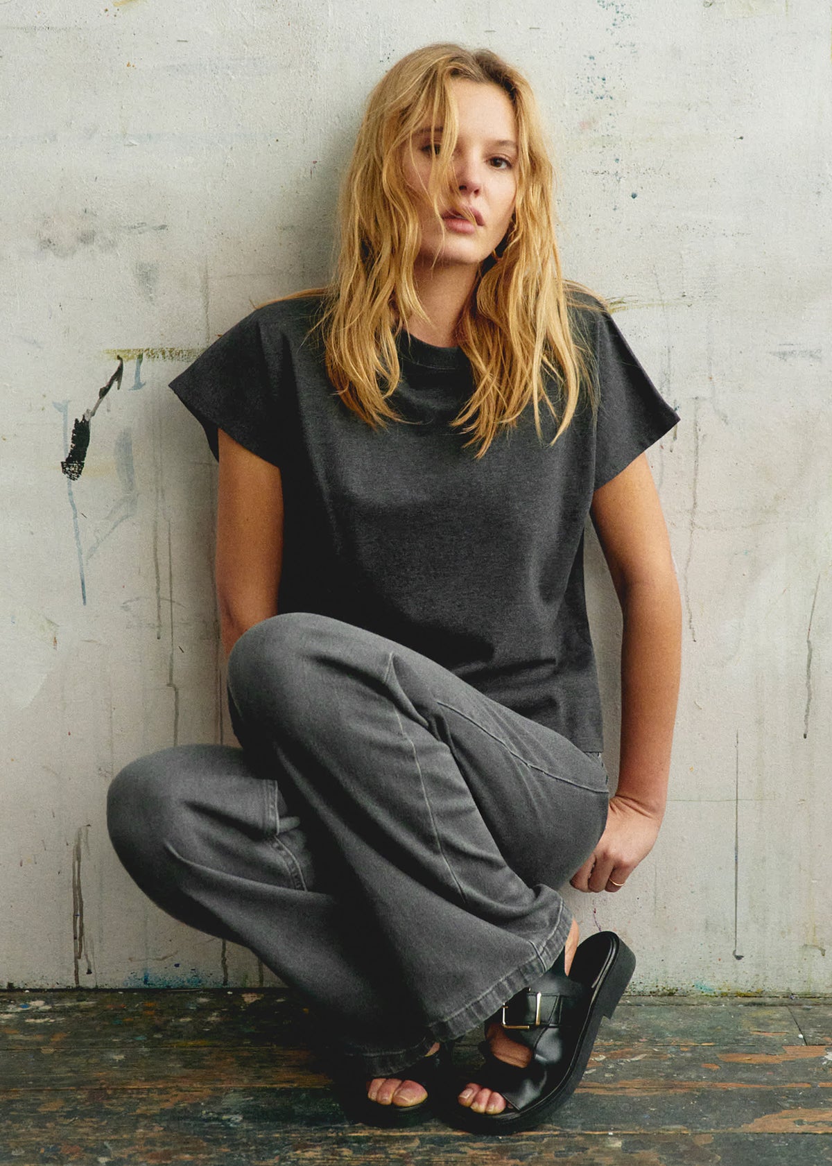 T-Shirt Marcus - Gris Anthracite