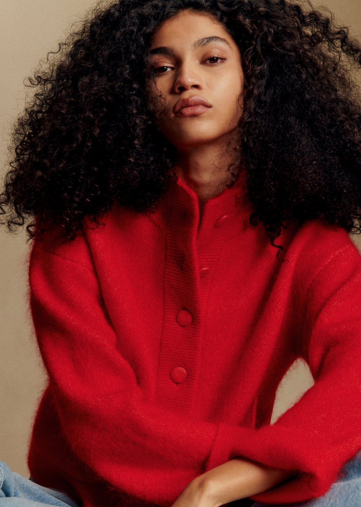 Veste Thais - Rouge