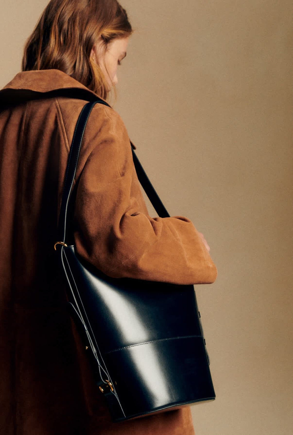 Sac Maxi Gary - Noir Glacé