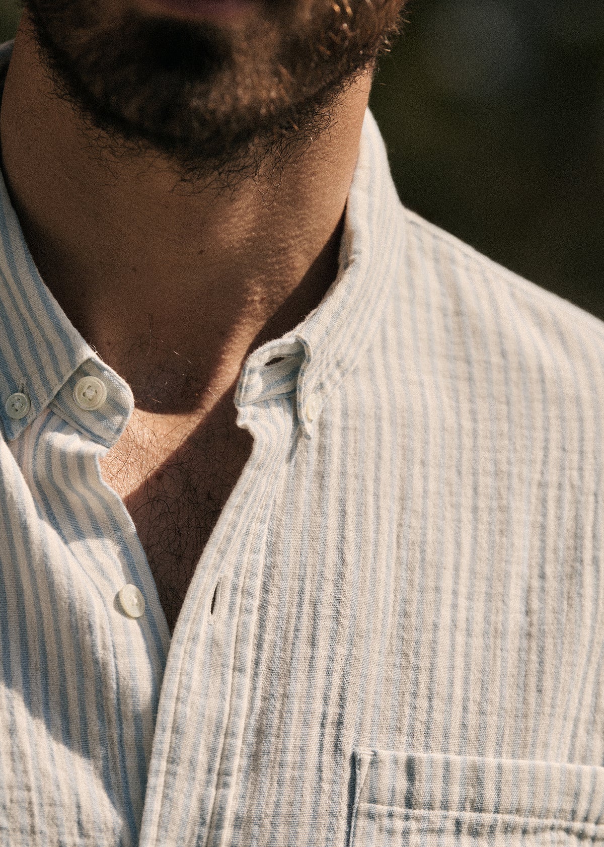 Chemise Luke - Rayures Bleu / Blanc