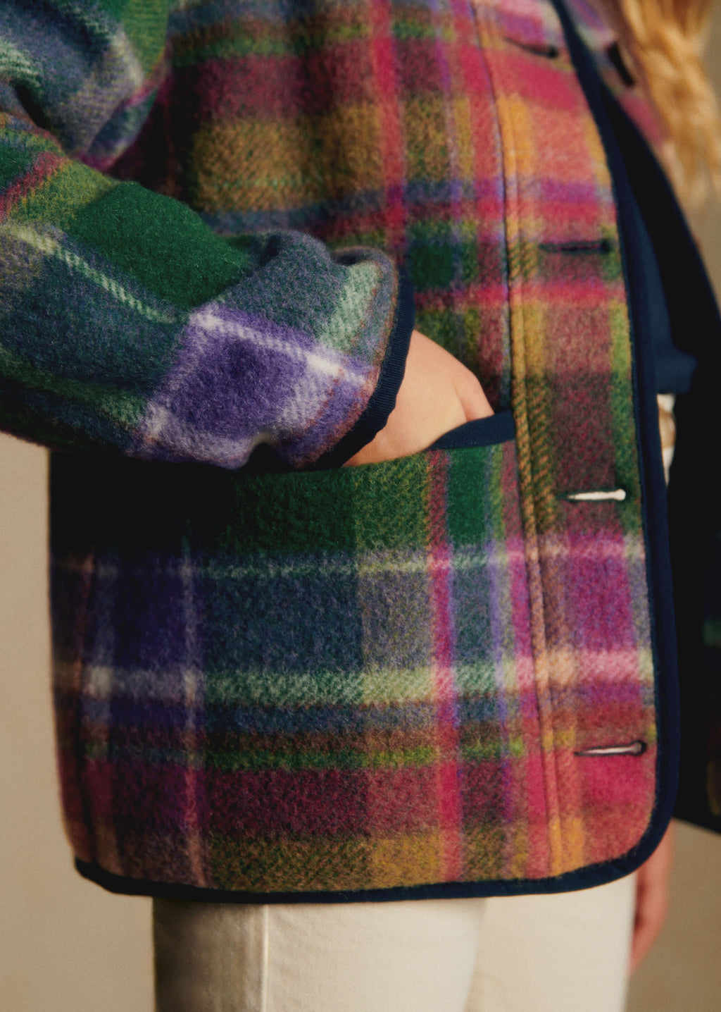 Manteau Philo - Carreaux Flashy