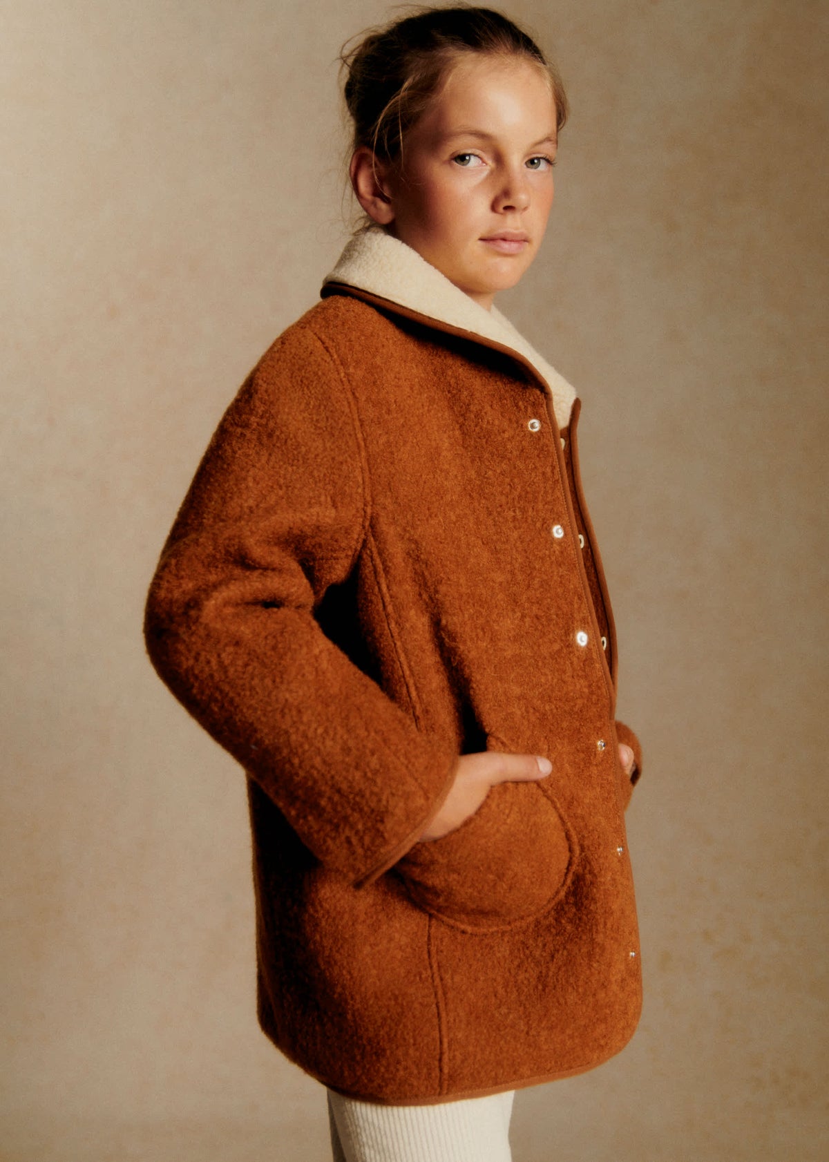 Manteau Mia - Cannelle