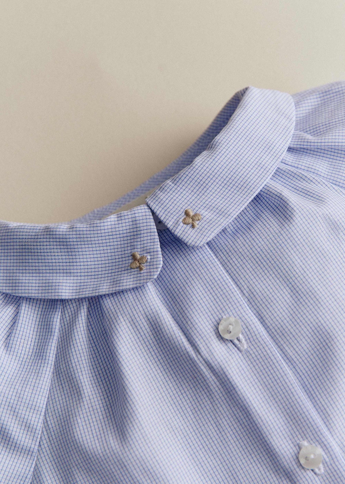 Chemise Joanne - Mini Carreau Bleu