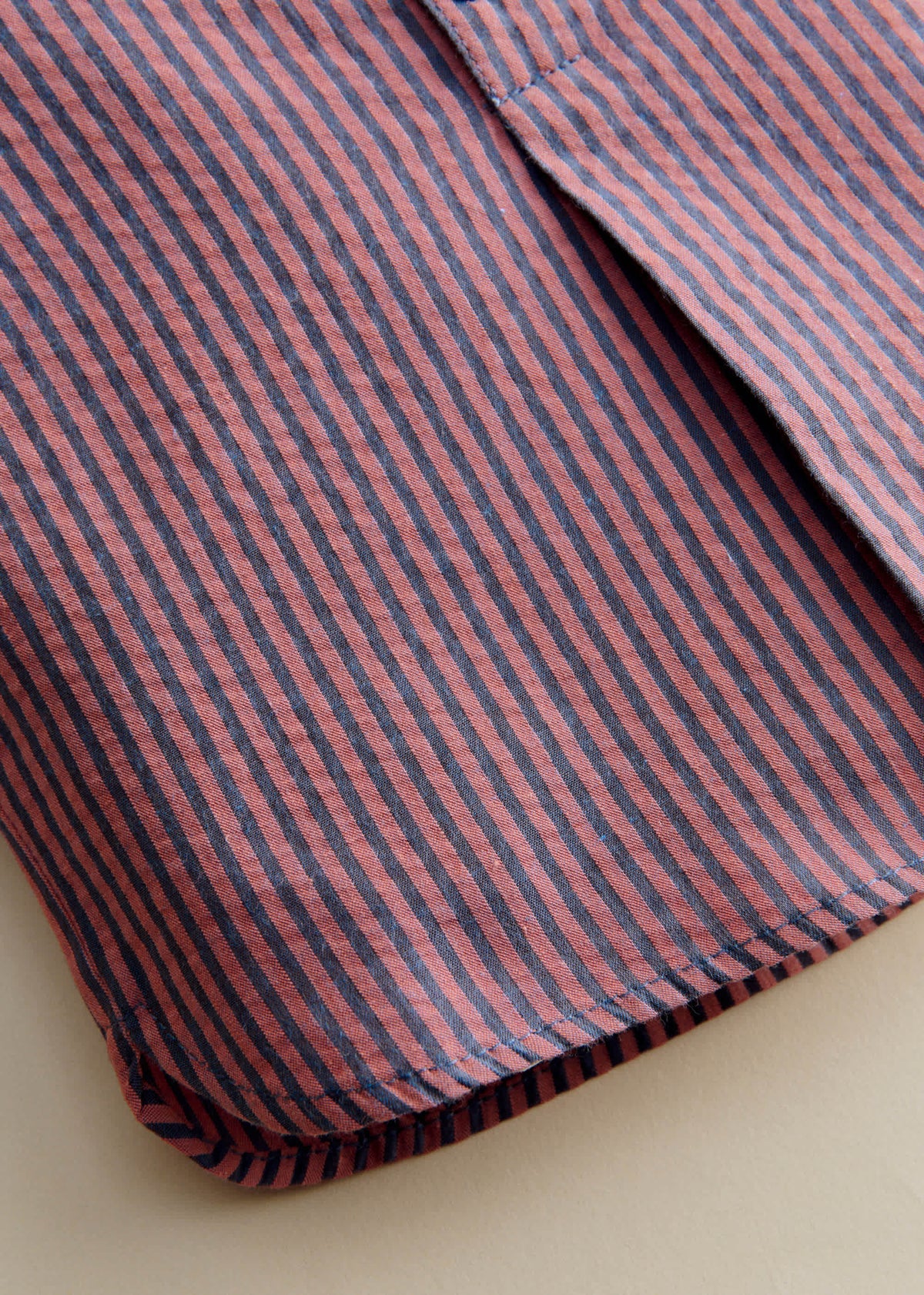 Chemise Marco - Rayure Rose Marine