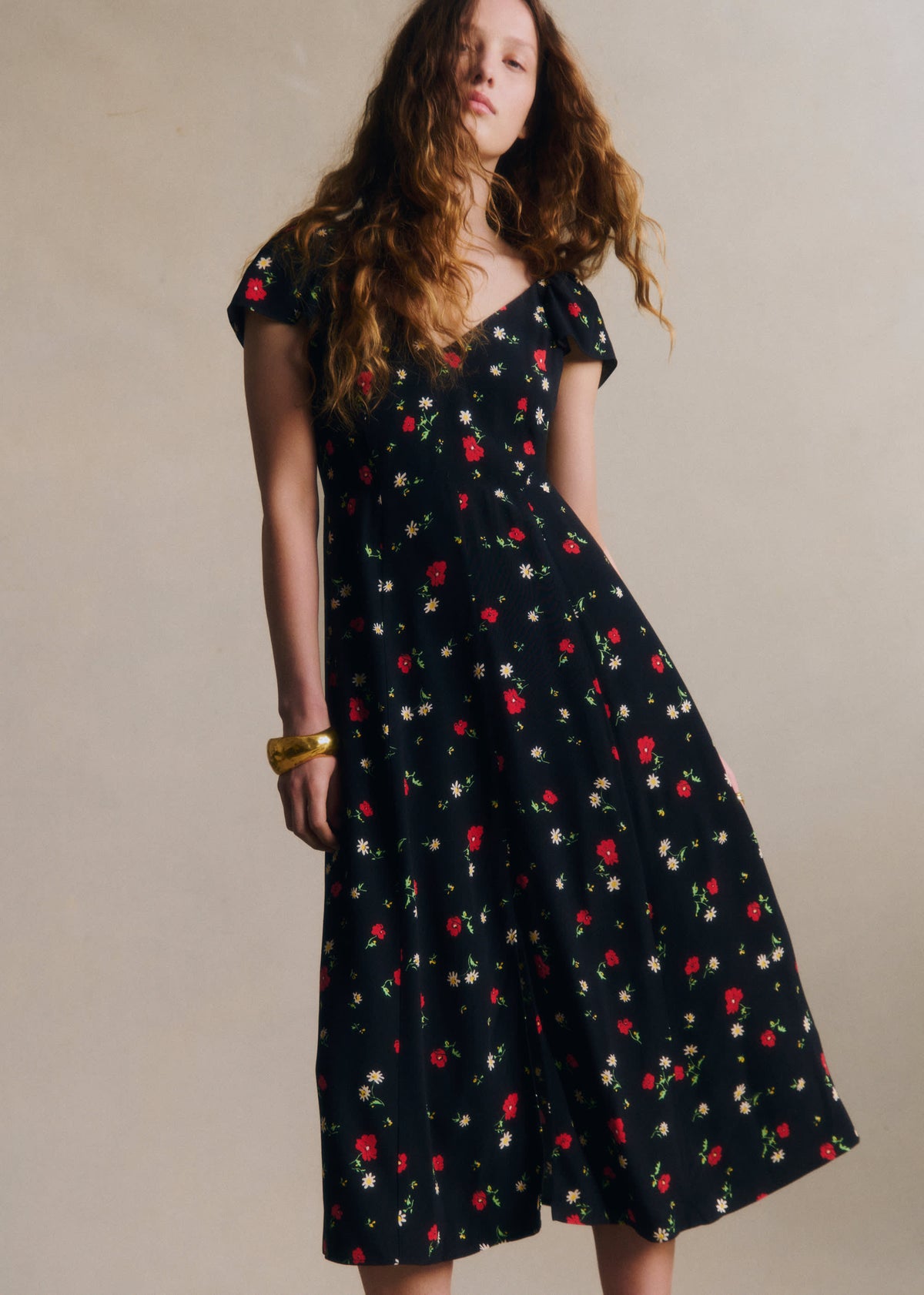 Robe Alessia - Imprimé Coquelicot