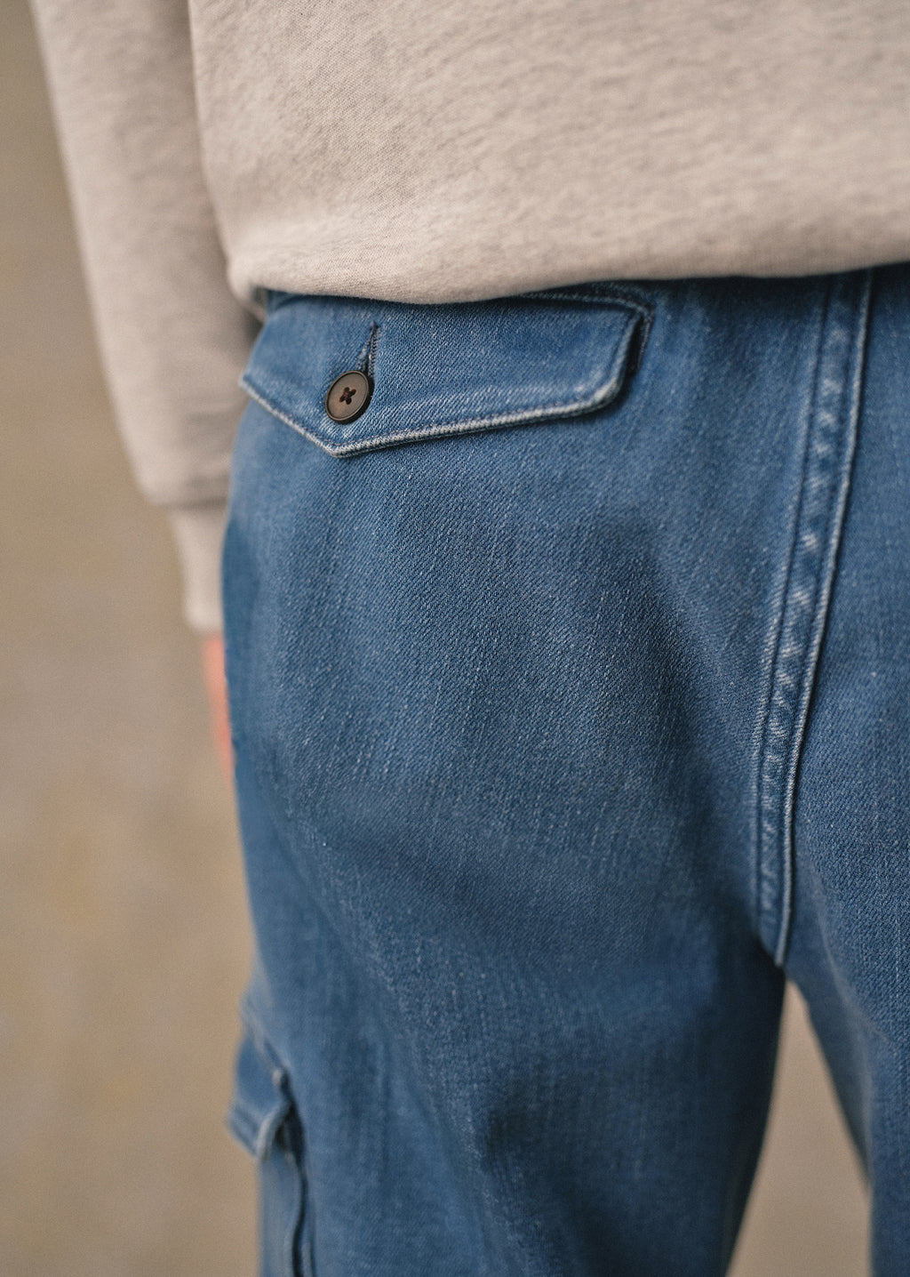 Jean Belan - Denim Délavé